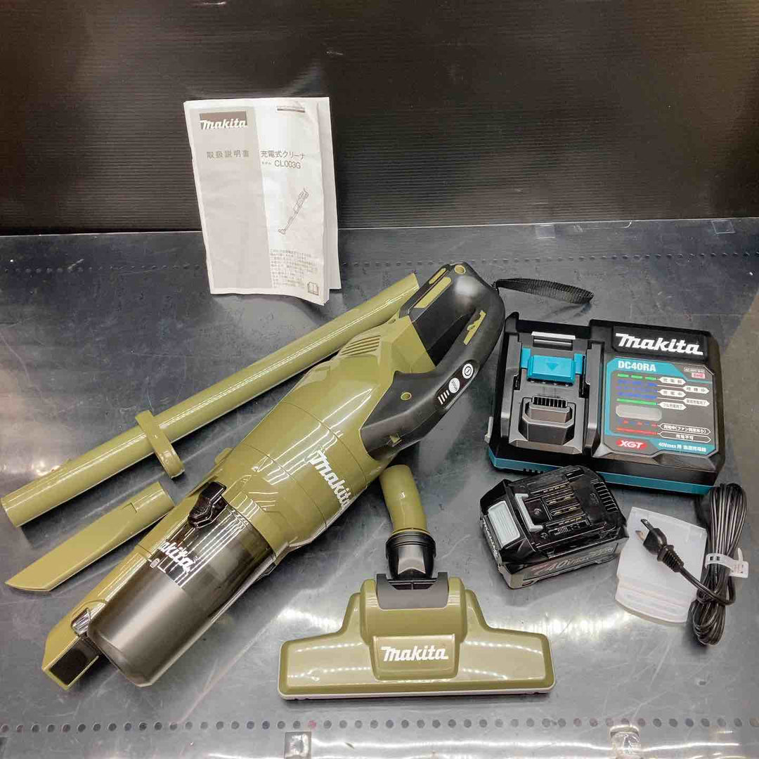 ★マキタ(makita) コードレスクリーナー CL003GRDO【川越店】