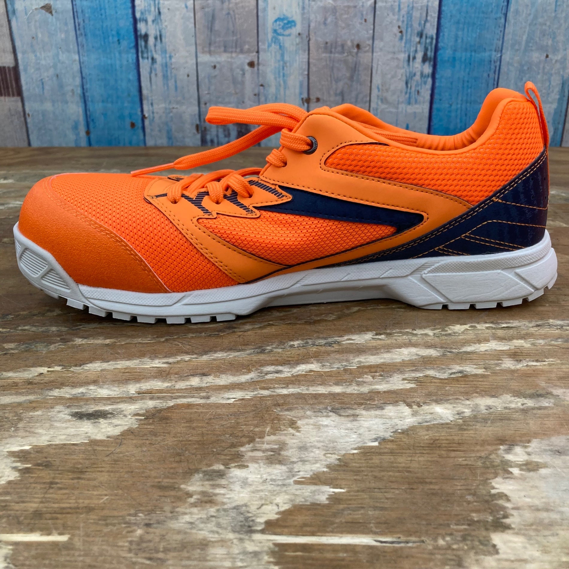 MIZUNO オレンジ シューズ スニーカー エアロビクス 23cm 新品タグ付 未使用品】ミズノ/MIZUNO ワークシューズ オールマイティVS 27.5cm