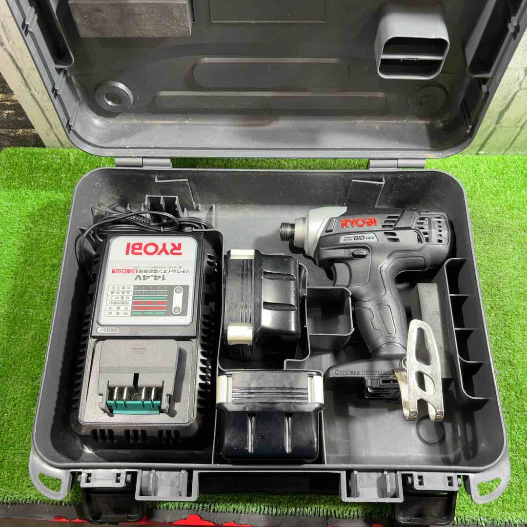 ◇リョービ(RYOBI) コードレスインパクトドライバー 14.4V BID-1416 657702A【川口店】