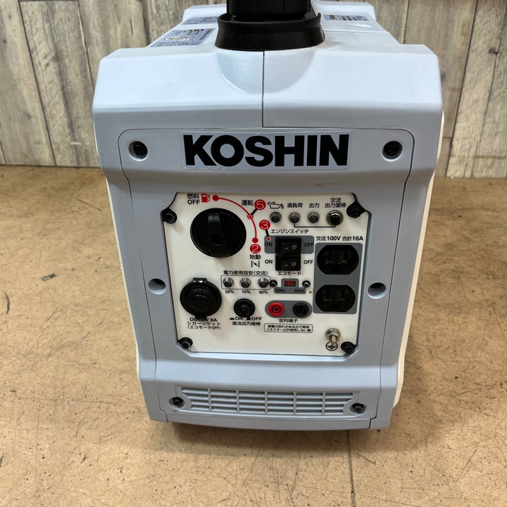 【中古品】◇工進(KOSHIN) インバーター 発電機 正弦波 GV-16SE【東大和店】