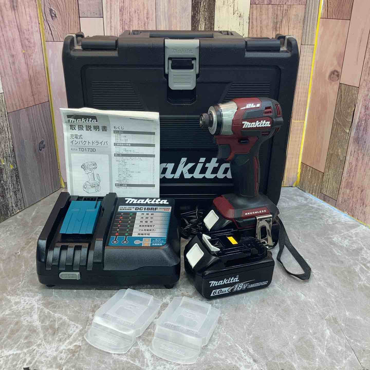 【美品】★マキタ(makita) コードレスインパクトドライバー TD173DGXAR【八潮店】
