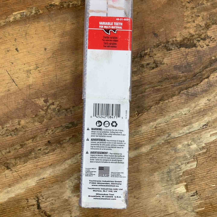【未使用品】ミルウォーキー/Milwaukee  レシプロソーブレード 48-01-6094 12インチ SAWZALL【柏店】