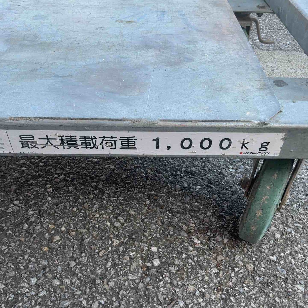 【店頭受取り限定】メーカー不明 アルミ台車 耐荷重1000kg【草加店】