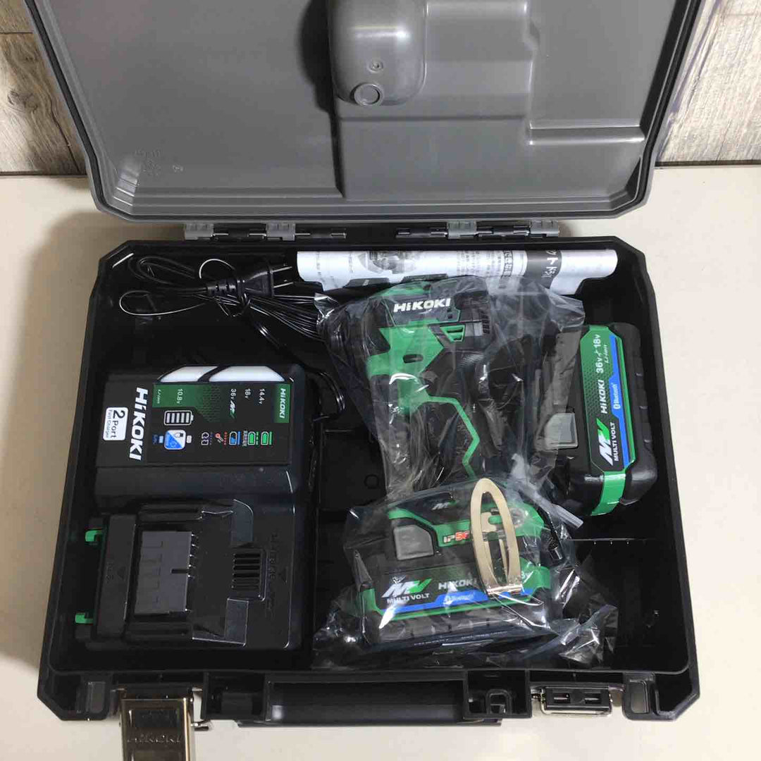 ★ハイコーキ(HIKOKI ※旧:日立工機) コードレスインパクトドライバ アグレッシブグリーン WH36DD(2XHLSZ)【戸田店】