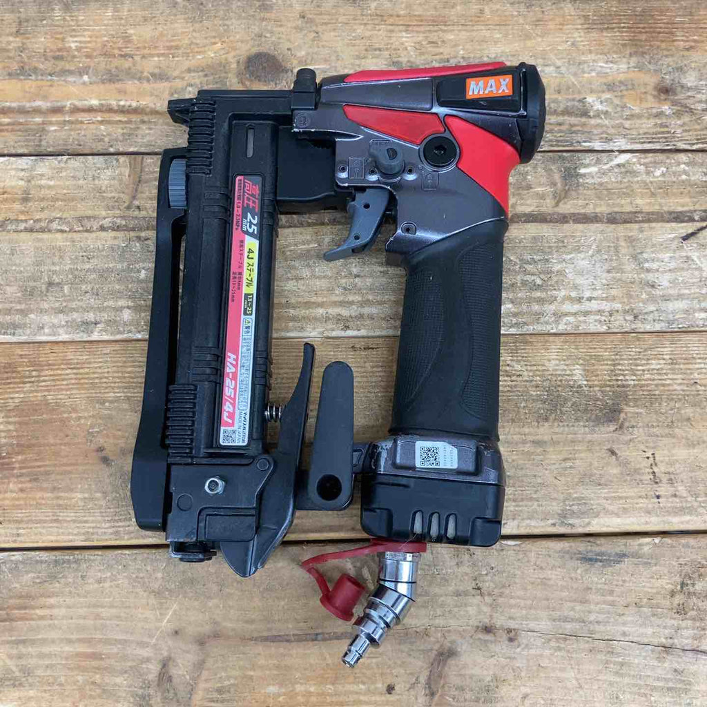 中古品】 マックス(MAX) 高圧エアタッカ HA-25/4J エア工具 タッカー J 中古品】 マックス(MAX) 高圧エアタッカ HA-25/4J エア工具 タッカー J