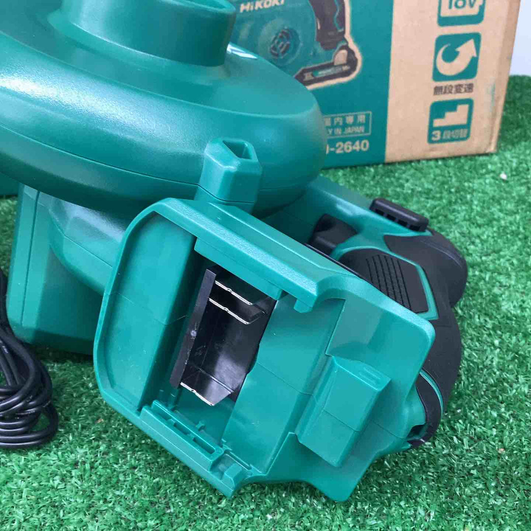 ◇ハイコーキ コードレスブロワ ガーデンノズル搭載 RB18DC(BCL)【越谷店】