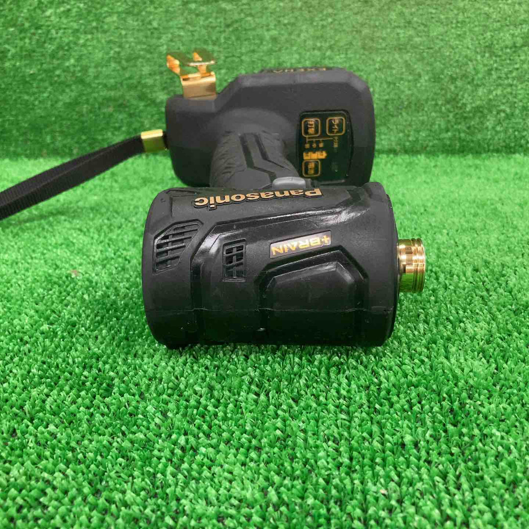 ◇パナソニック 充電インパクトドライバー EZ1PD1 +BRAIN 18V5.0Ahバッテリー2個 アタッチメント付 EXENA Pシリーズ ブラック EZ1PD1J18A1B【川崎店】