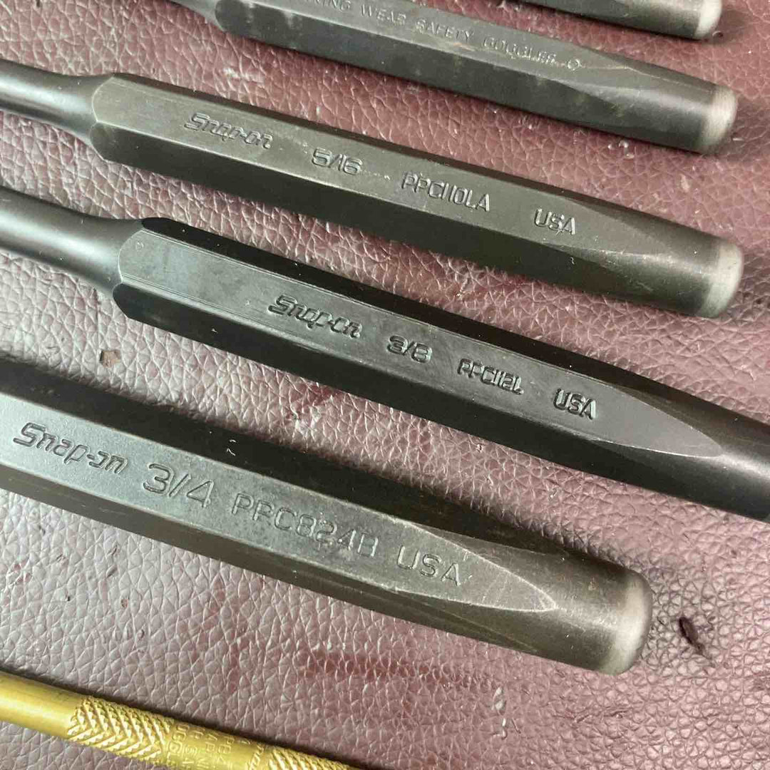 【中古品】スナップオン(Snap-on) ポンチ9本セット PPB824・PPB7.516・PPB4.58・PPC824B【東大和店】