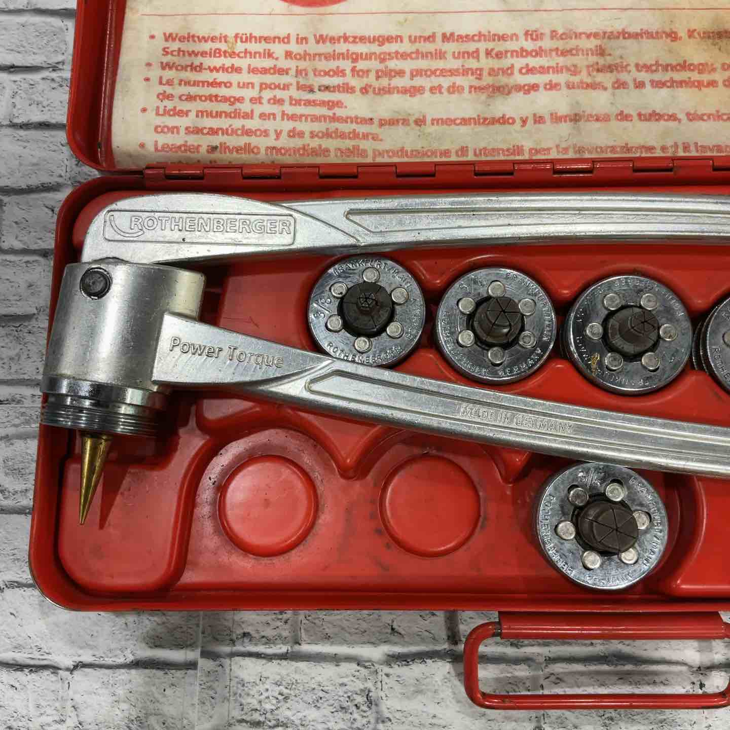 中古品 アサダ（ROTHENBERGER）　エキスパンダー 中古品 アサダ（ROTHENBERGER） エキスパンダー