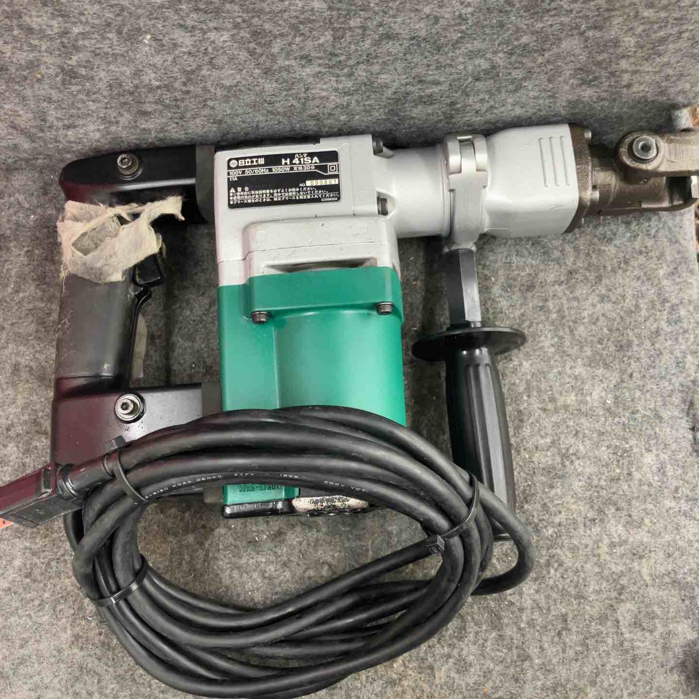 【現状品】 ハイコーキ/HIKOKI 電動ハンマ H41SA 【鴻巣店】 ☆ハイコーキ(HIKOKI ※旧:日立工機) 電動ハンマ H41SA【鴻巣店
