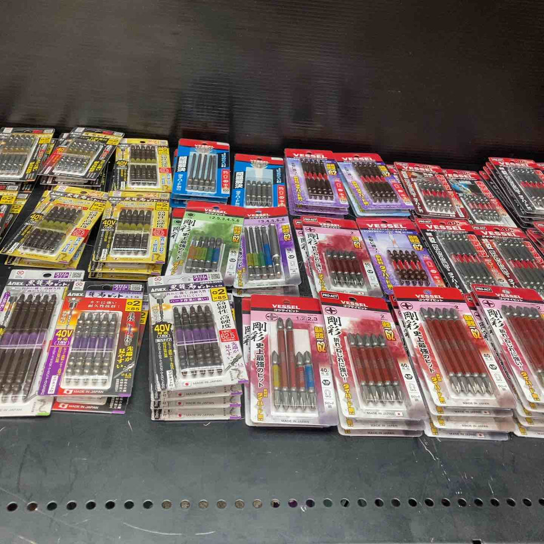 ▼ビット5本入り×100個まとめ売り！ANEX アネックス 龍靭 VESSEL ベッセル サキスボ等♪ +インパクト用【川越店】