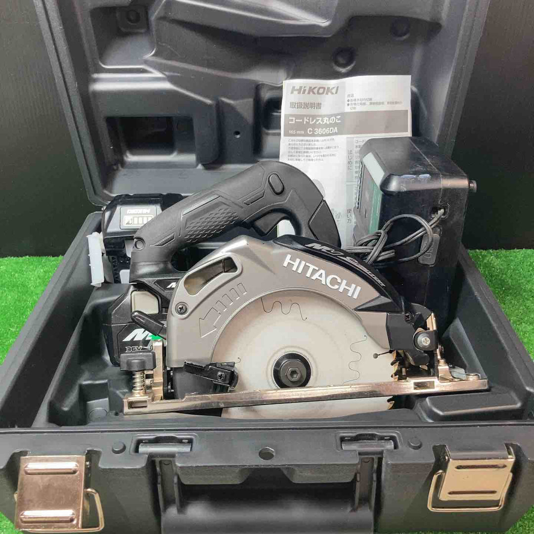 ★ハイコーキ(HIKOKI ※旧:日立工機) コードレス丸のこ C3606DA(2XPB)【岩槻店】