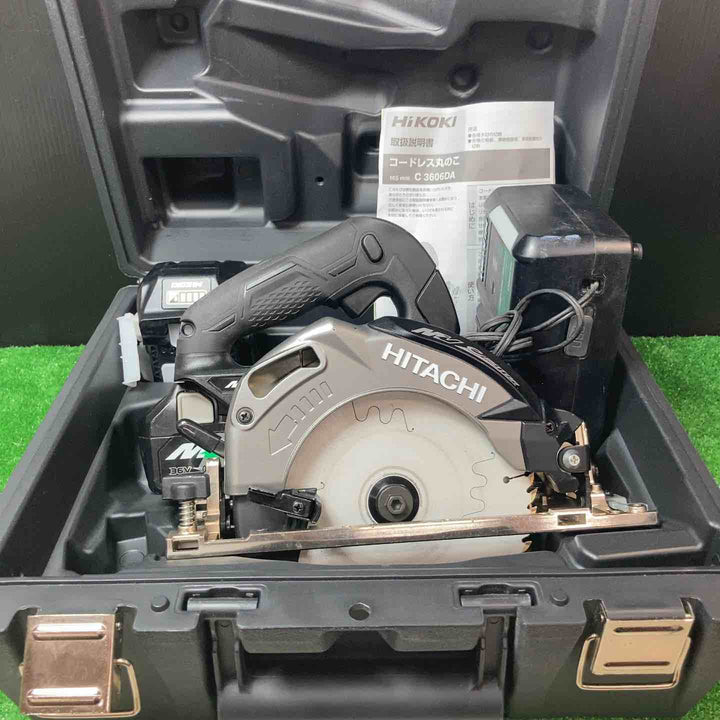 ★ハイコーキ(HIKOKI ※旧:日立工機) コードレス丸のこ C3606DA(2XPB)【岩槻店】