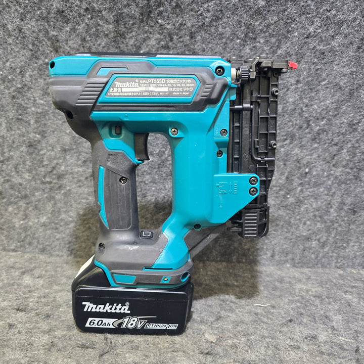 【中古品・バッテリ付き！】マキタ(makita) コードレスピンネイラ PT353DZK【桶川店】