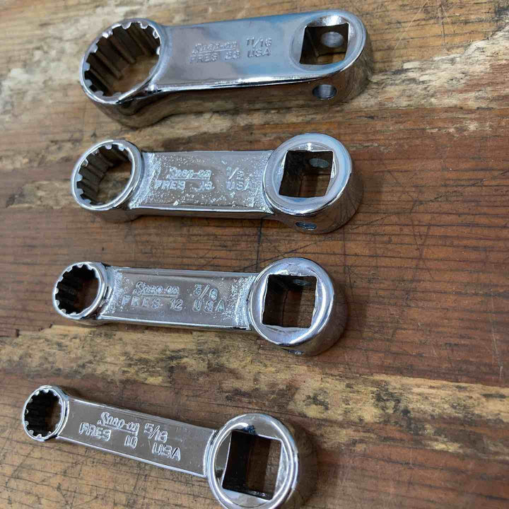 【中古品】▲スナップオン(Snap-on)スプライントルクアダプター 4本セット FRES10, 12, 16, 22 インチ【柏店】