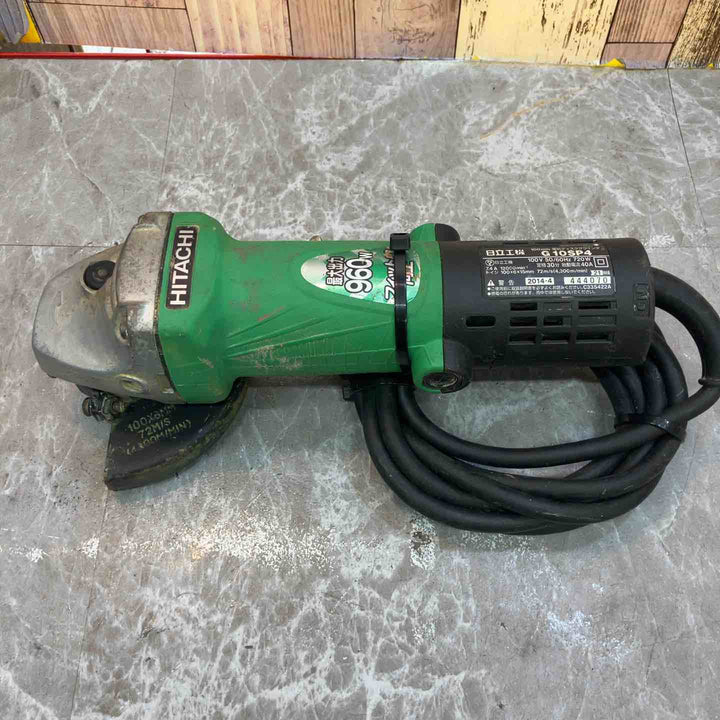 ☆ハイコーキ(HIKOKI ※旧:日立工機) ディスクグラインダ G10SP4【八潮店】