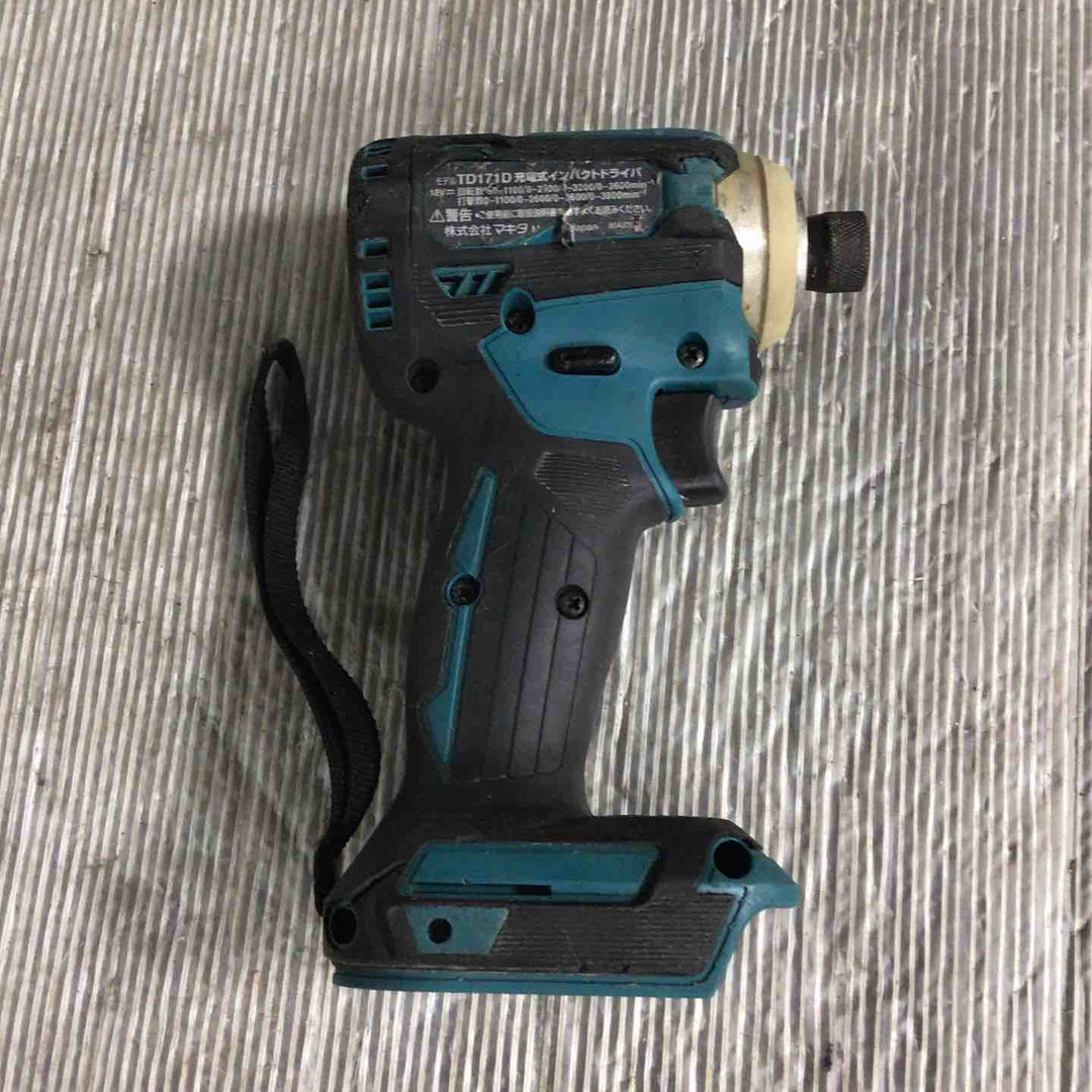 【中古】マキタ(makita) コードレスインパクトドライバー TD171DZ【草加店】