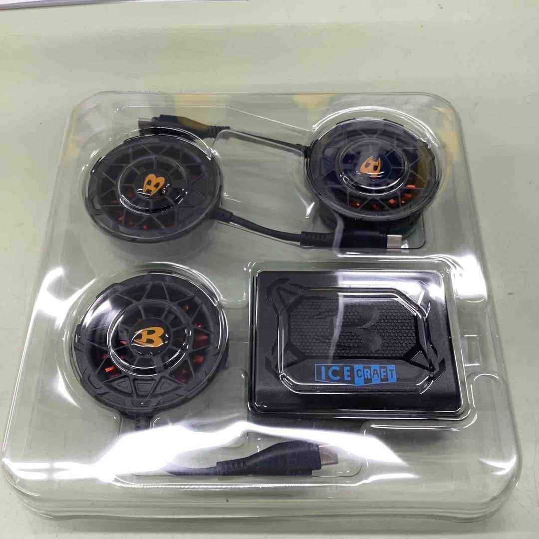 ★早い者勝ち★BURTLE バートル アイスクラフト ベスト＆ペルチェセット(ユニセックス) ブラック IC101S  最大電圧20V フリーサイズ【【越谷店】
