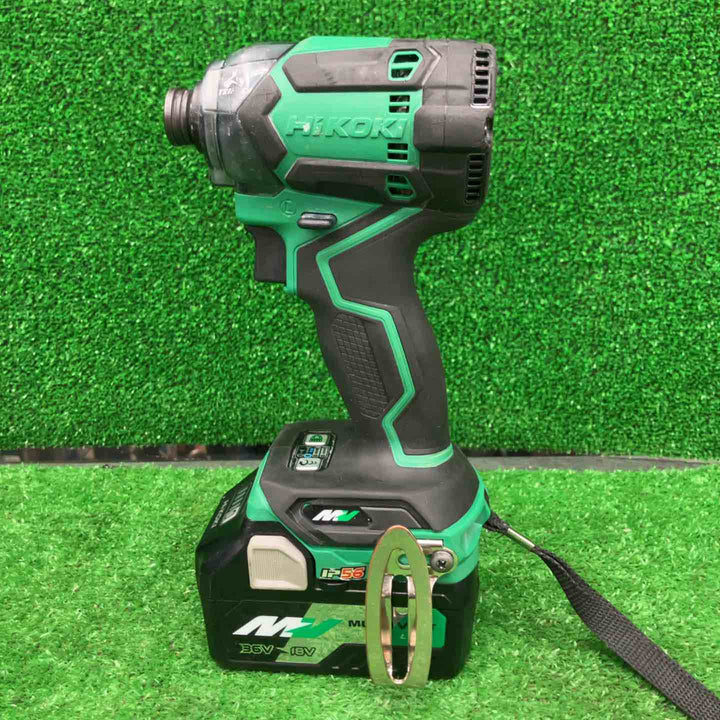 【中古品】★ハイコーキ(HIKOKI ※旧:日立工機) コードレスインパクトドライバ 18V WH36DC(2XP)(L) Bluetooth対応電池【桶川店】