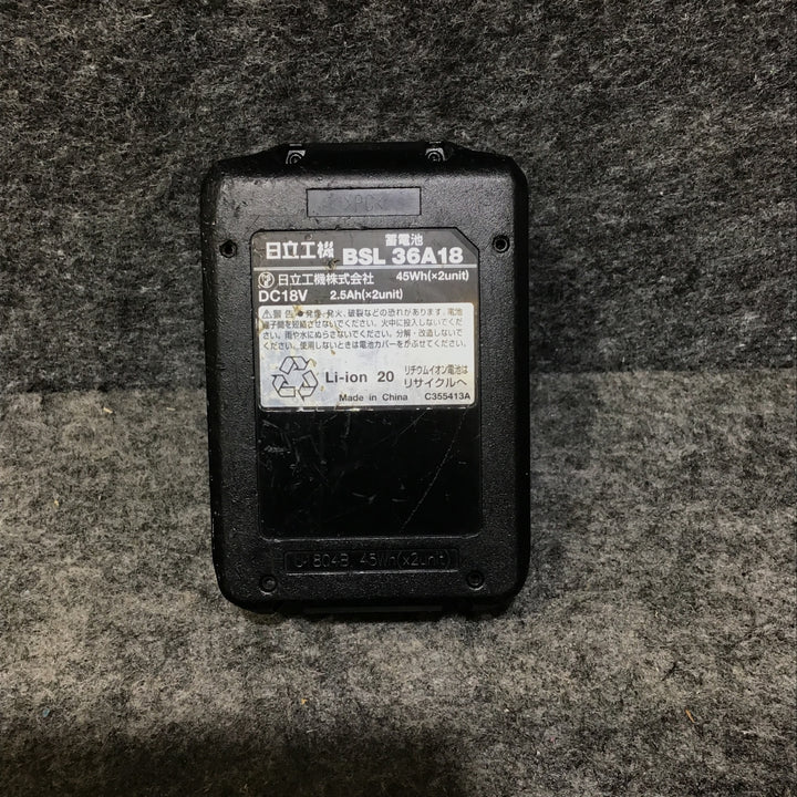 【中古品※メーカーにてオーバーホール済※】ハイコーキ(HIKOKI ※旧:日立工機) コードレスインパクトレンチ WR36DC(XP)【桶川店】