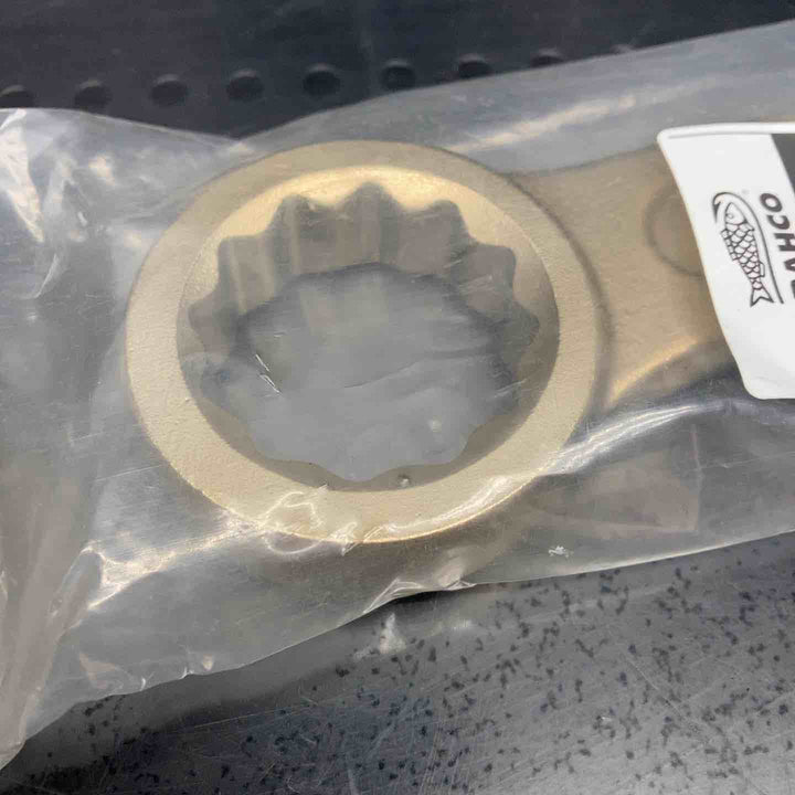 ▼BAHCO/バーコ 防爆打撃めがねレンチ 二面幅寸法35 全長205 NS104-35【川越店】