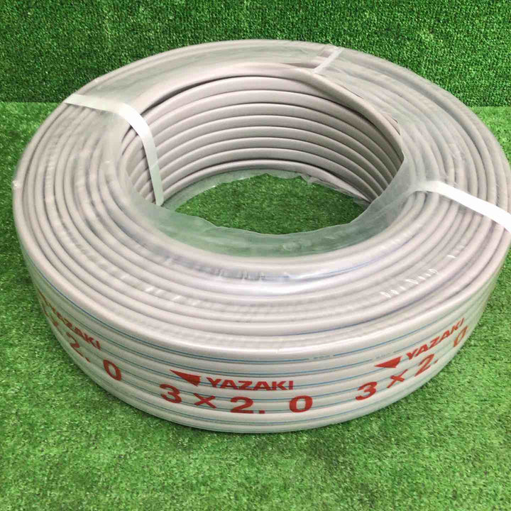 【未使用品】 矢崎/YAZAKI VVFケーブル 3芯×2.0mm 【鴻巣店】