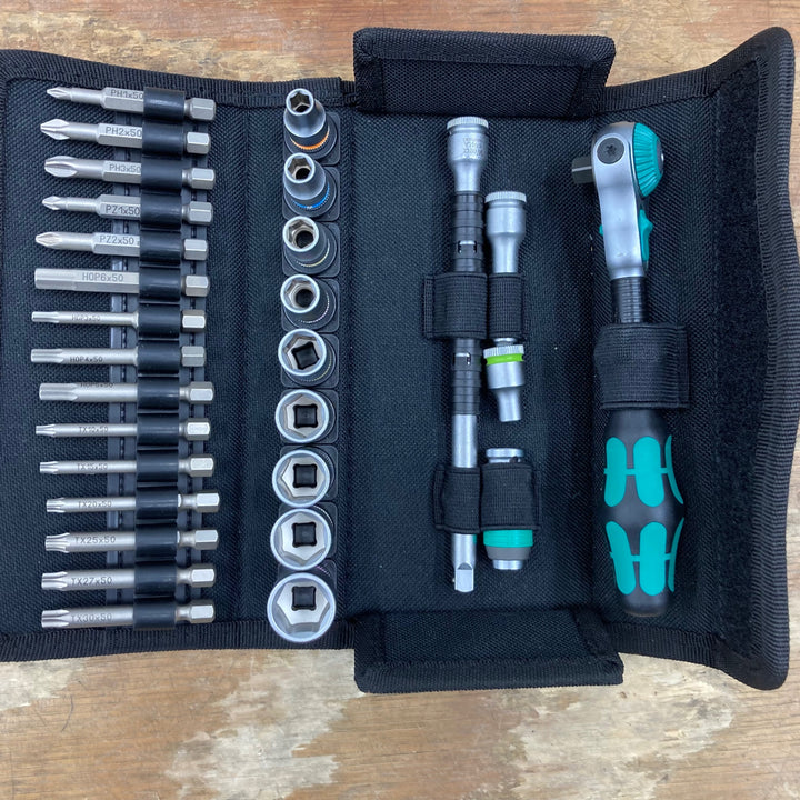 Wera Zyklop 8100 SA 6 サイクロップスピードラチェット 1/4" セット【柏店】