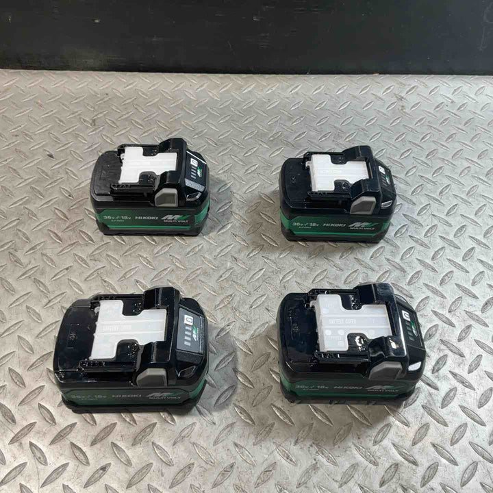 ハイコーキ(HIKOKI ※旧:日立工機) リチウムイオンバッテリー 36V/2.5Ah BSL36A18X　4台セット ②【草加店】