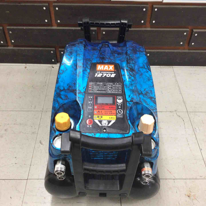 【中古品】 マックス/MAX エアコンプレッサー AK-HL1270E ガイアブルー 【鴻巣店】