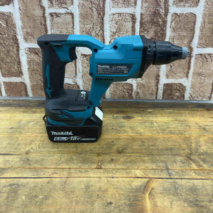 【中古/送料無料】マキタ(makita) コードレススクリュードライバー FS600DZ本体+ BL1860B バッテリー1個付き【所沢店】