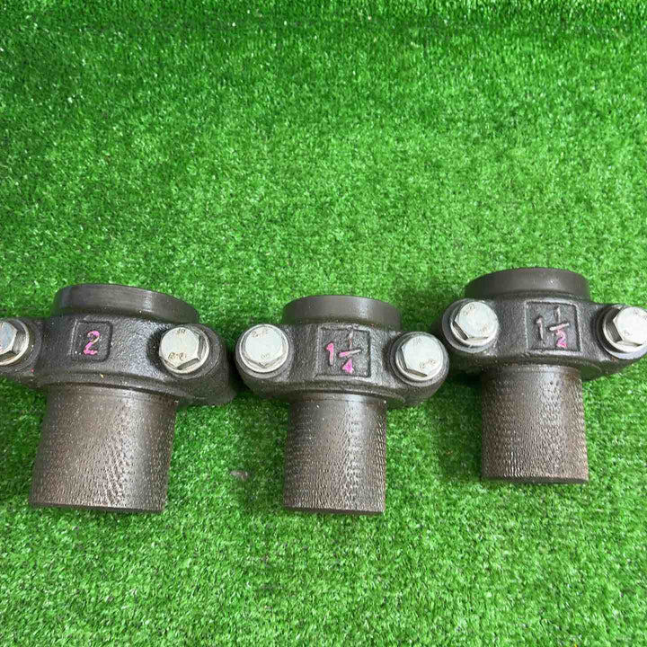 REX レッキス ニップルアタッチメント ねじ切り ニップル1/2、3/4、1、1.1/4、1.1/2、1.1/2 6個セット【藤沢店】