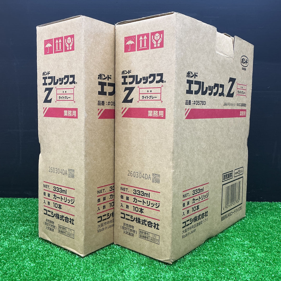 【未使用品】ボンド エフレックスZ 10本入(20本) 2箱セット【電材館越谷店】
