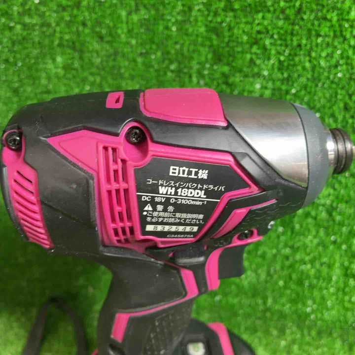 ハイコーキ(HIKOKI ※旧:日立工機) コードレスインパクトドライバー WH18DDL(NN)(R) パワフルレッド【藤沢店】