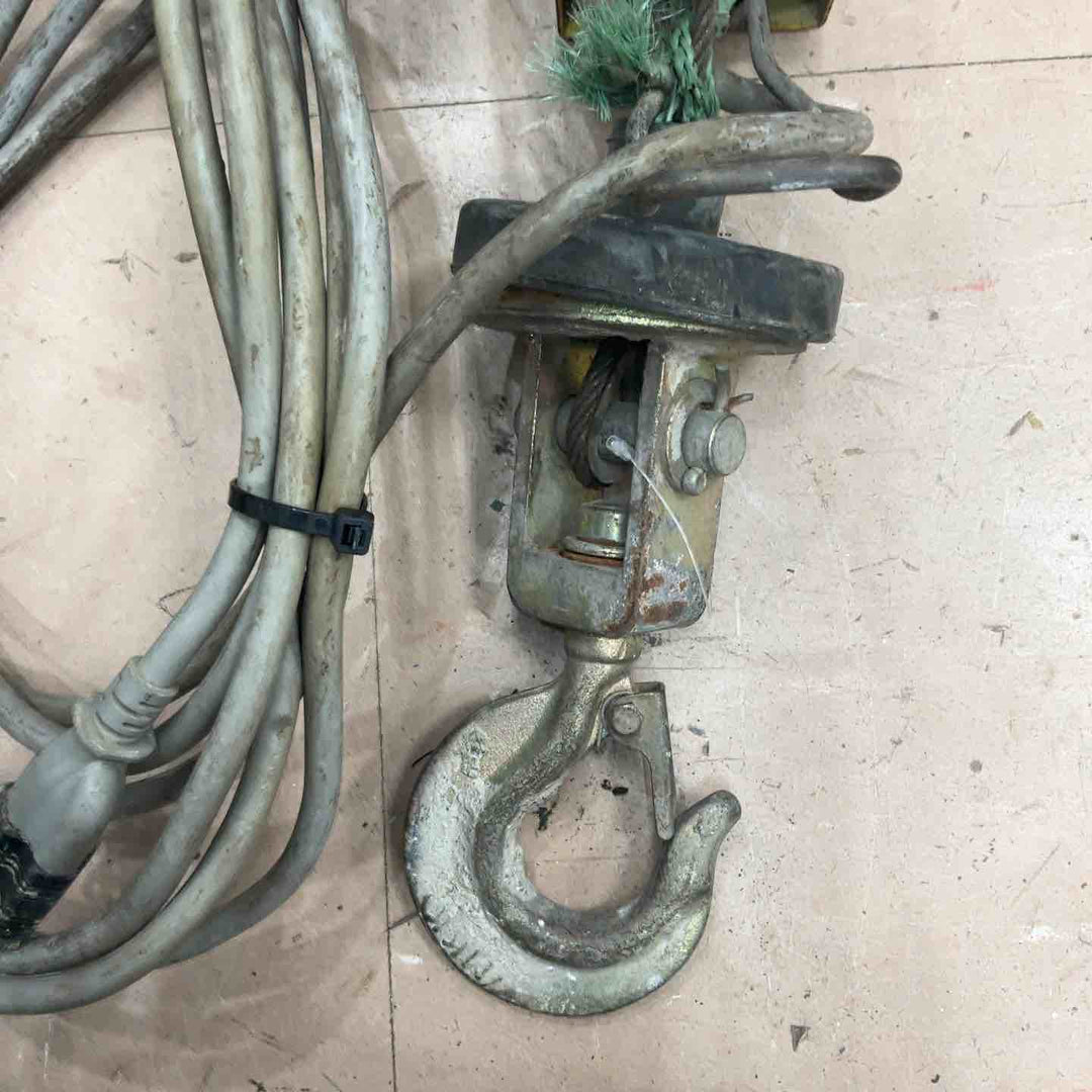 ◇トーヨーコーケン(TKK) ベビーホイスト BH-400  電動ウインチ(ワイヤー)【草加店】