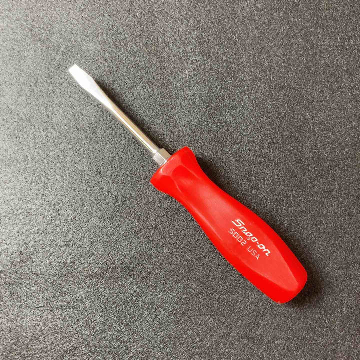 【中古品】 スナップオン(Snap-on) SDD4160 SDD4120 マイナスドライバー レッドグリップ 9本セット 【東大和店】