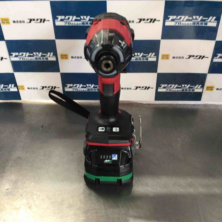 ★ハイコーキ(HIKOKI ※旧:日立工機) コードレスインパクトドライバ スコーピオンレッド WH36DD(2XHRSZ)【草加店】