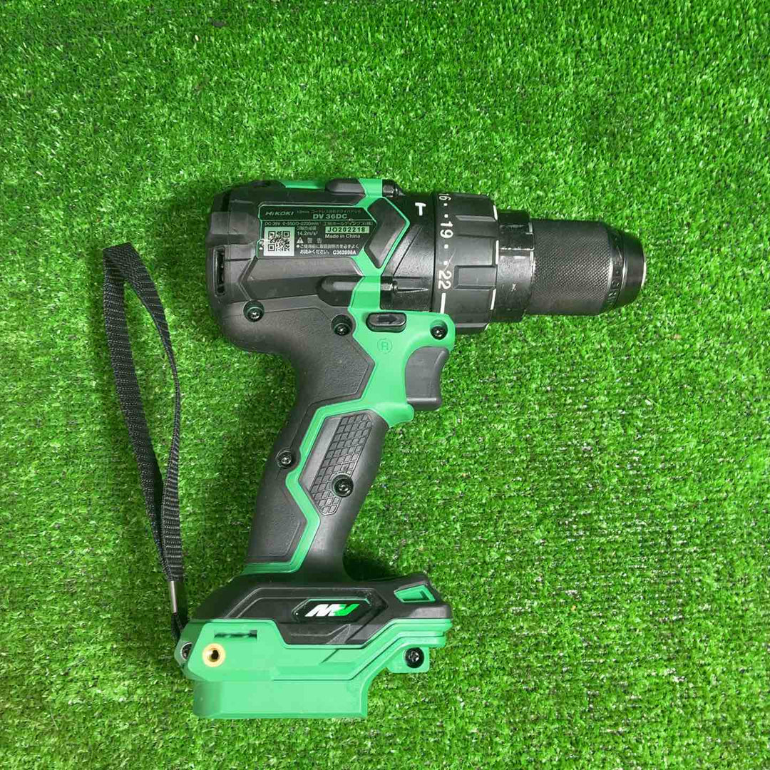 ハイコーキ(HIKOKI ※旧:日立工機) コードレス振動リルドライバー DV36DC(NN)【藤沢店】