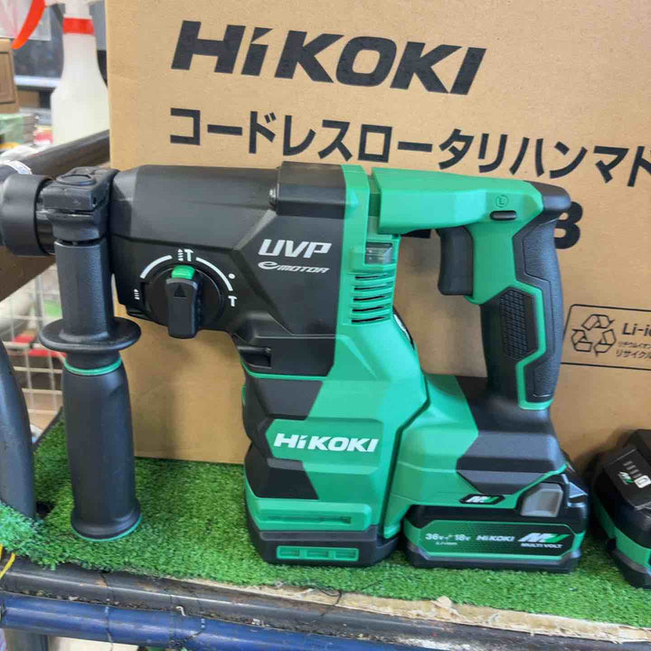 ★ハイコーキ(HIKOKI ※旧:日立工機) コードレスハンマドリル DH3628DB(2XPZ)【草加店】