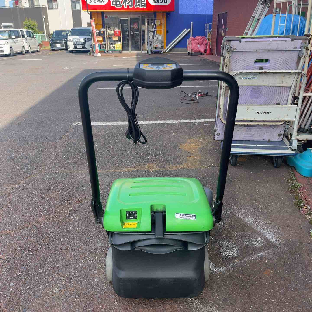 【店頭受取り限定】蔵王 業務用バッテリー駆動式スイーパー シルバー400-II【越谷店】