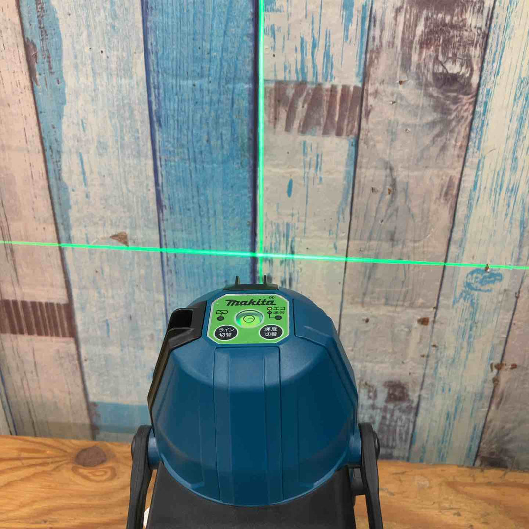 【中古品】★マキタ(makita)  レーザー墨出し器 SK20GD 10.8V(スライド) グリーン 大矩/ろく 屋内･屋外兼用【柏店】