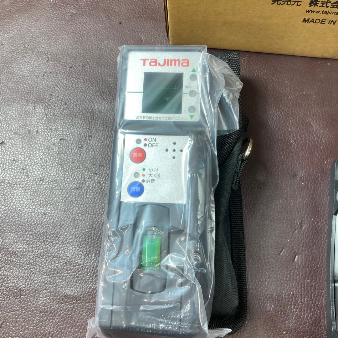 【未使用品(店頭展示品)】タジマ(Tajima) レーザー墨出し器 ZEROB-KYSET 三脚 受光器RCV-G付属【東大和店】