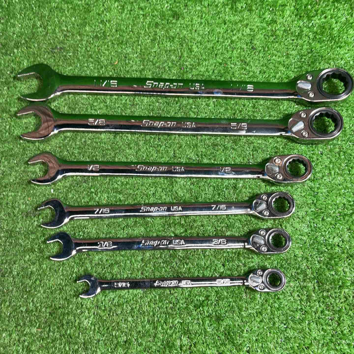 スナップオン/ラチェットコンビネーションレンチ/SOXRR10A-22A/6本セット【藤沢店】