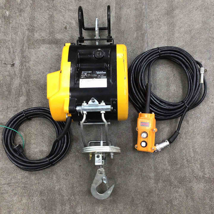 ★リョービ(RYOBI) ウインチ(4mm×21m付) WI-62【川崎店】