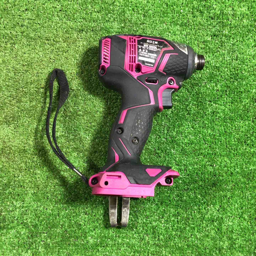 ◇ハイコーキ(HIKOKI ※旧:日立工機) 18V コードレスインパクトドライバー WH18DDL(NN)(R) パワフルレッド【川口店】