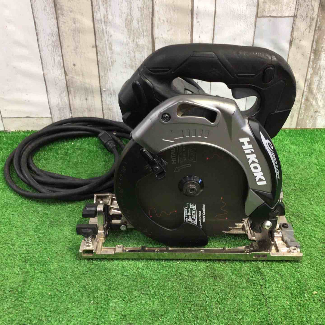HiKOKI(旧日立工機) 深切り電子丸のこ のこ刃径165mm 1050W 逆5゜傾斜切断機構 切込み深さ調整機構 LEDライト付 グリーン C6MEY(S)【町田店】
