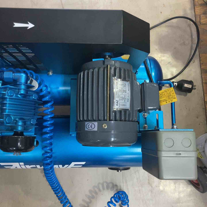 【店頭受取り限定】 SP-60TW-3 三相200V 2シリンダー型エアーコンプレッサー60L （株）和コーポレーション