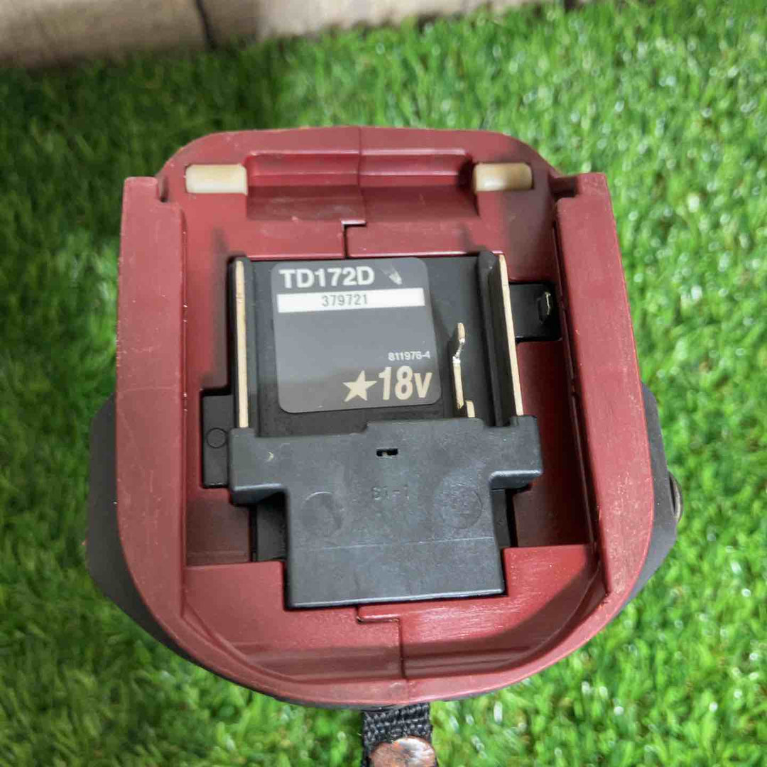★マキタ(makita)18V コードレスインパクトドライバー TD172DZAR 本体のみ【戸田店】
