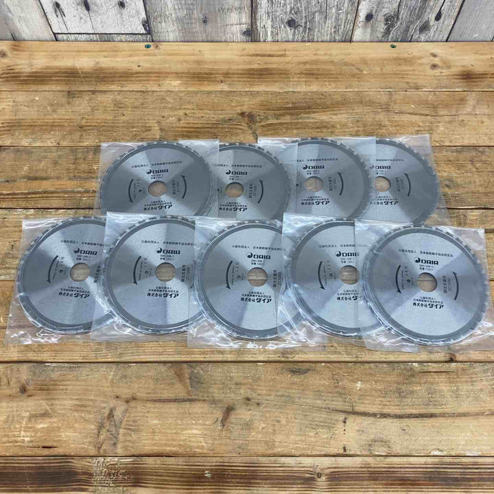 【未使用品(店頭展示品)】 ダイア(DAIA) SDCー32B、32C用チップソー ZC1000-H 9枚セット 【東大和店】