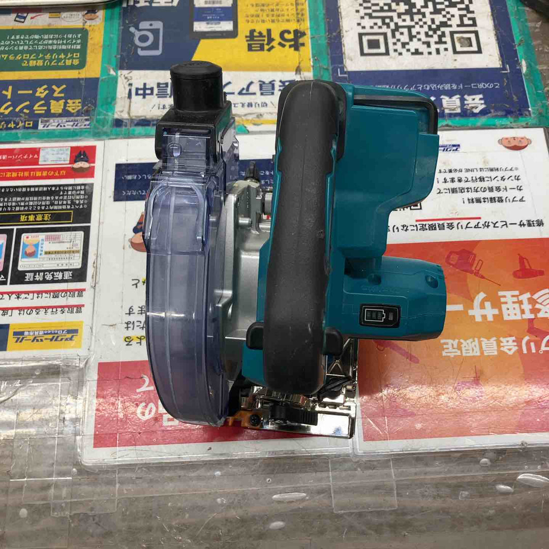 ★マキタ(makita) コードレス防じん丸のこ KS513DZ　本体のみ、119～125㎜使用、ベース交換済み【戸田店】