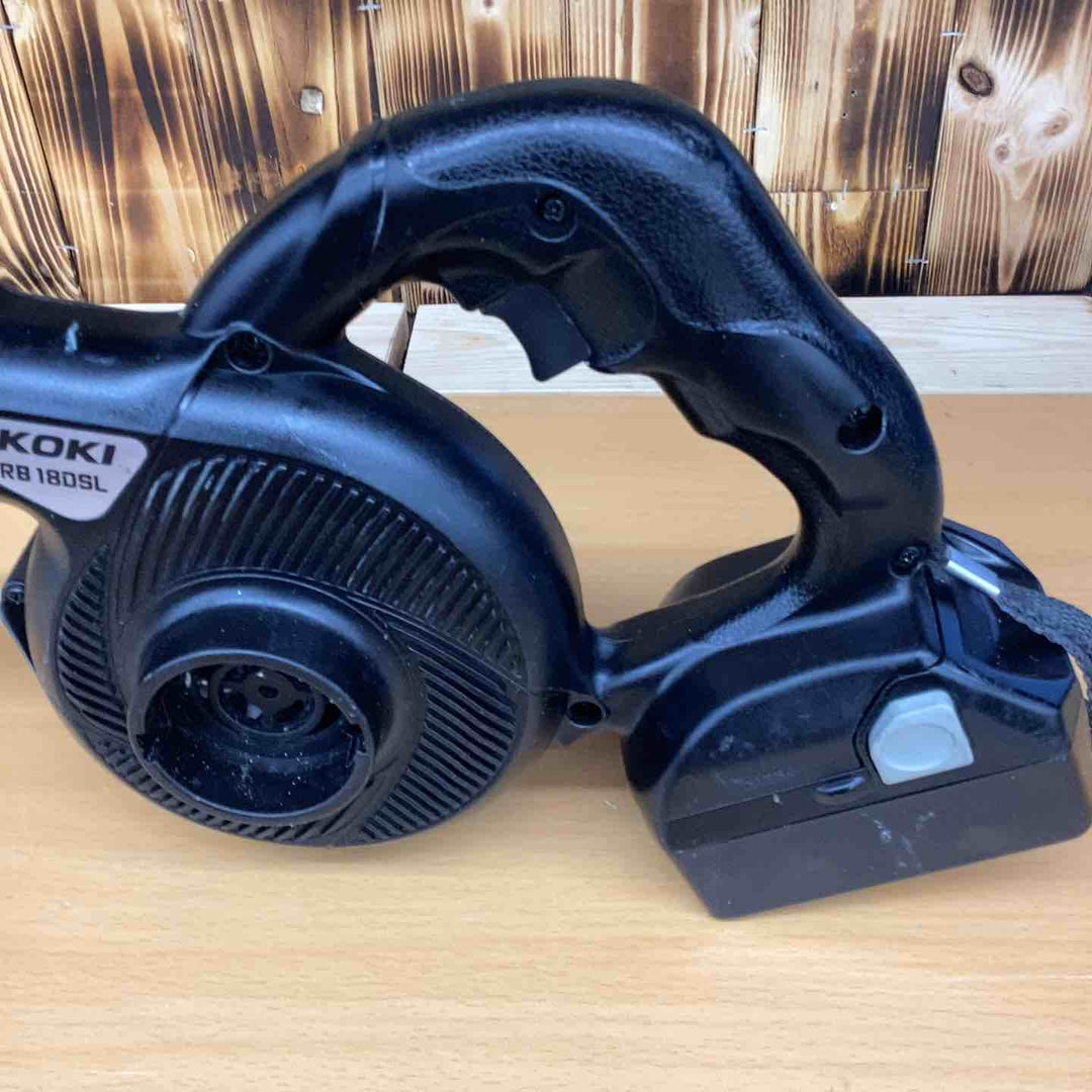 ハイコーキ(HIKOKI ※旧:日立工機) コードレスブロア RB18DSL(NN)屋外 落ち葉 水滴飛ばし エアコン ホコリ除去 DIY 工事現場 粉じん 木くず ガレージ 作業場 【越谷店】